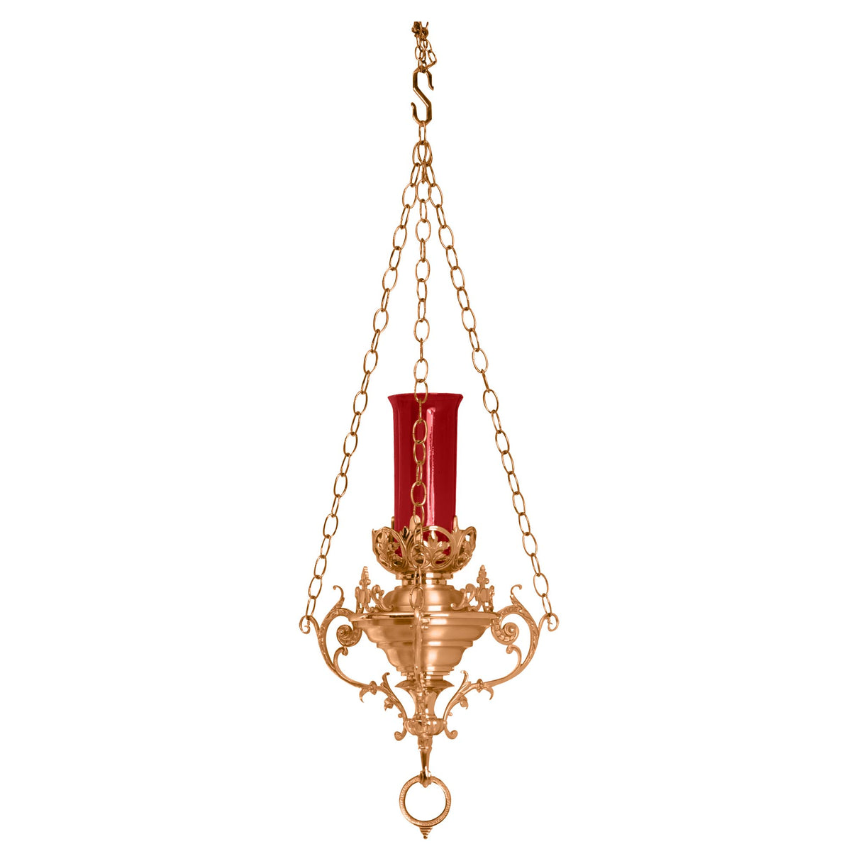 Hanging Baroque Sanctuary Lamp 389-50A