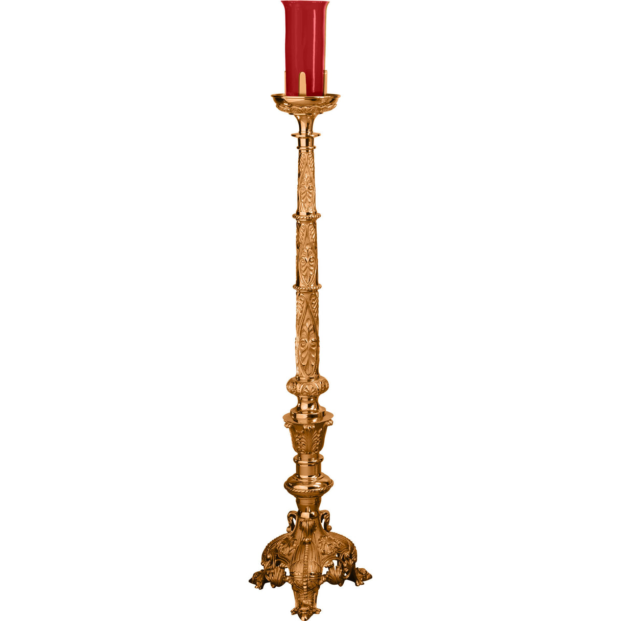 48i inch Baroque Sanctuary Lamp Stand - no. 389-169A