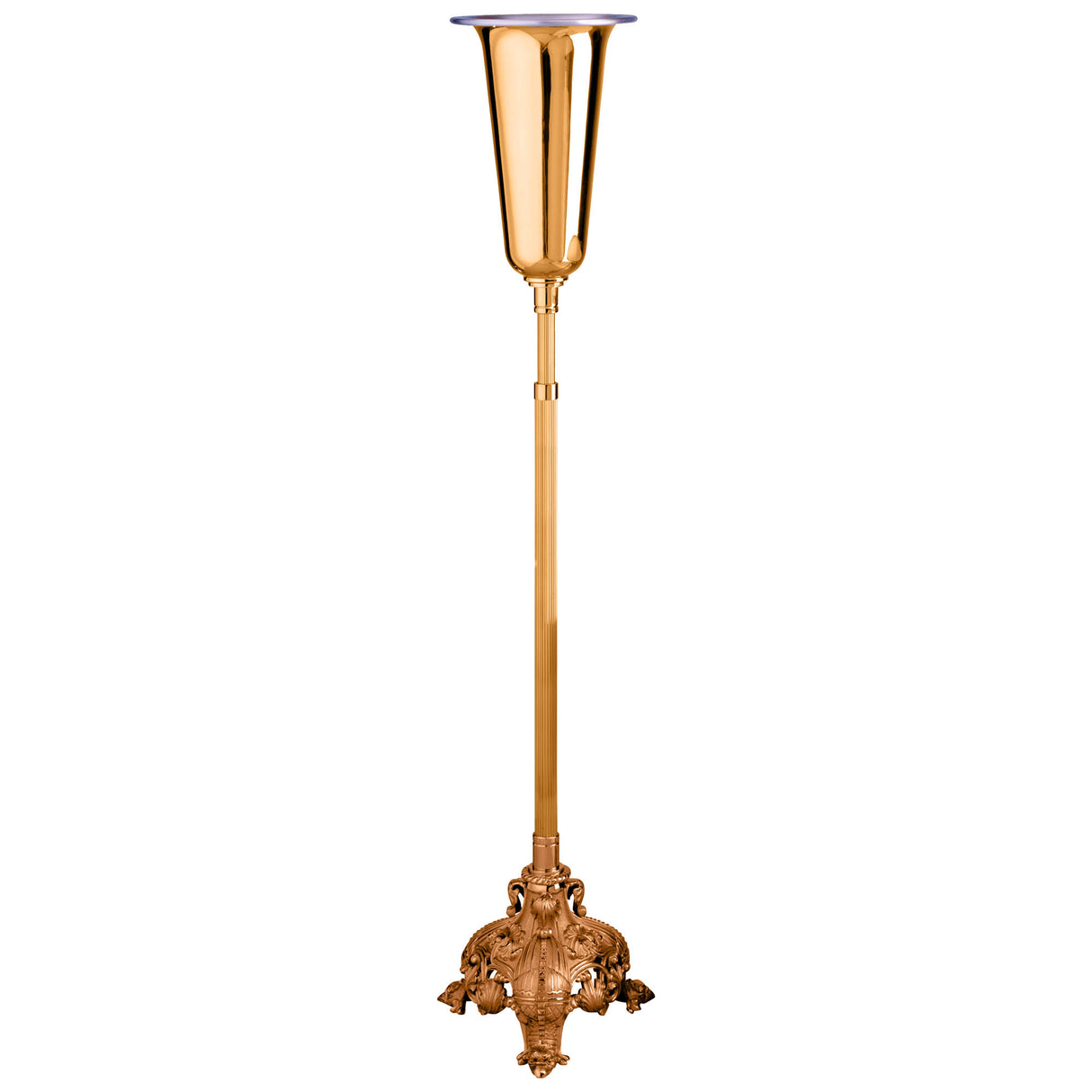 Baroque Design Flower Vase Adjustable Floor Stand 389-218