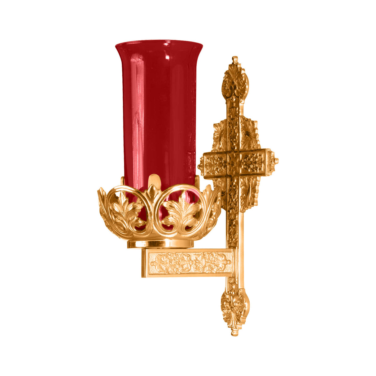 Wall Mount Ornate Sanctuary Lamp - 389-168