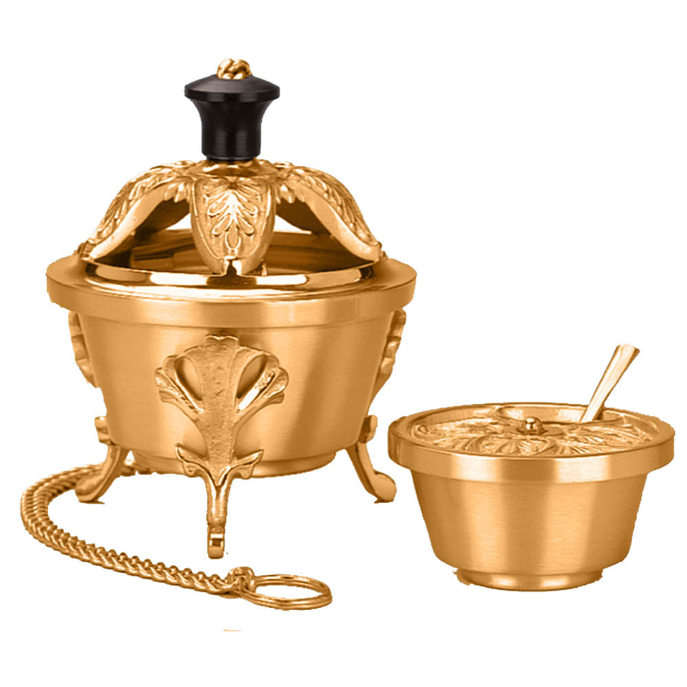 Baroque Style Censer & Boat - no. 389-123L