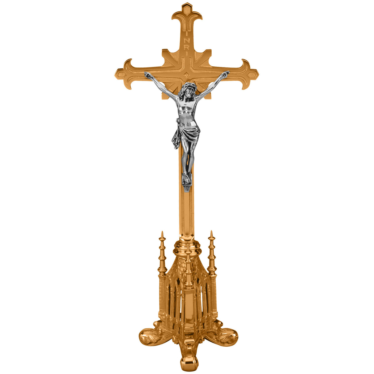 Gothic Altar Crucifix - no. 499-25 (Available in 2 Sizes)