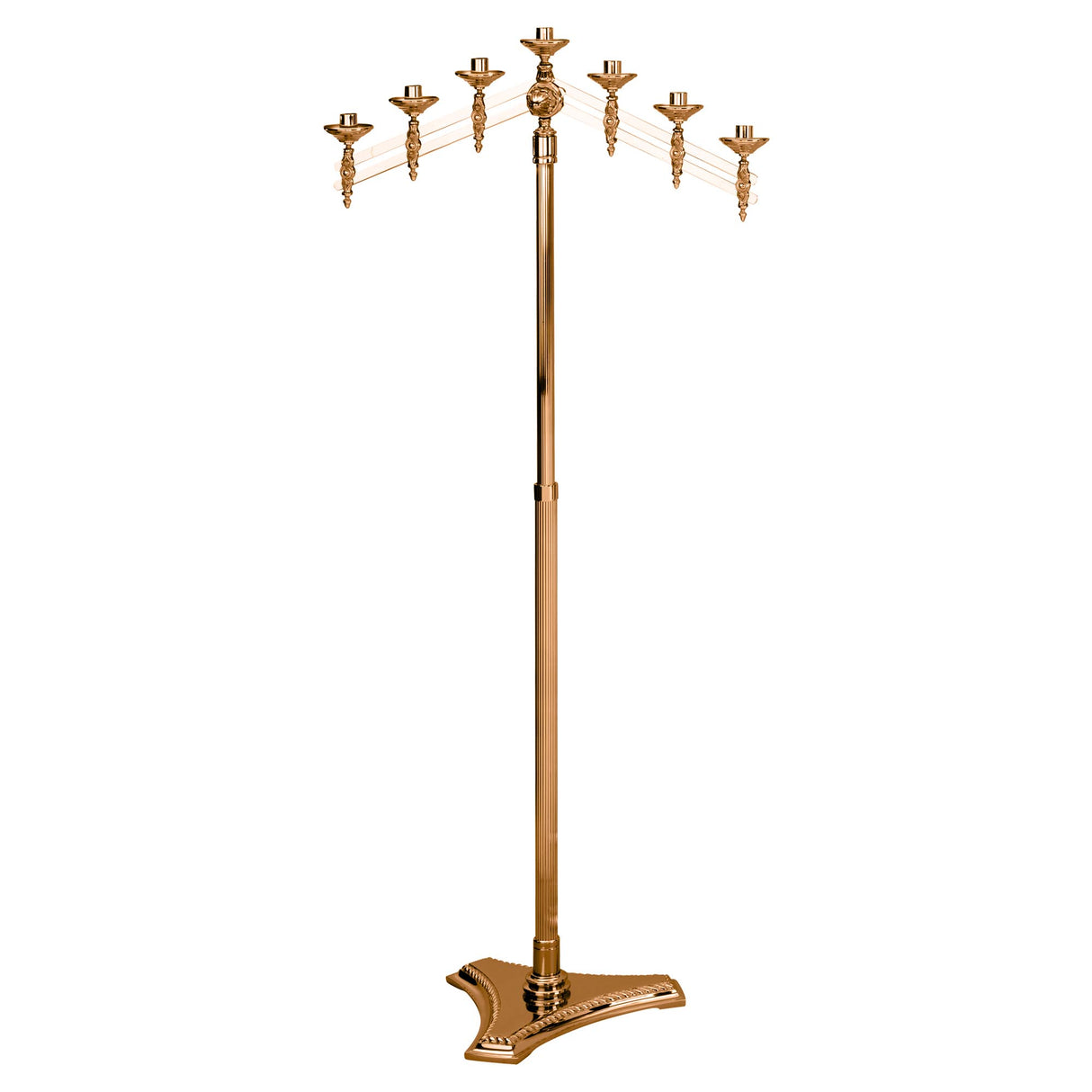 Adjustable Floor Candelabra in 3, 5 or 7 lite versions - no. 499-12