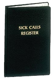 Small Sick Call Register no. 187