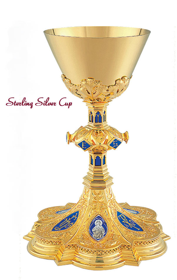 JMJ Neo Gothic Chalice with Sterling Cup 10-151