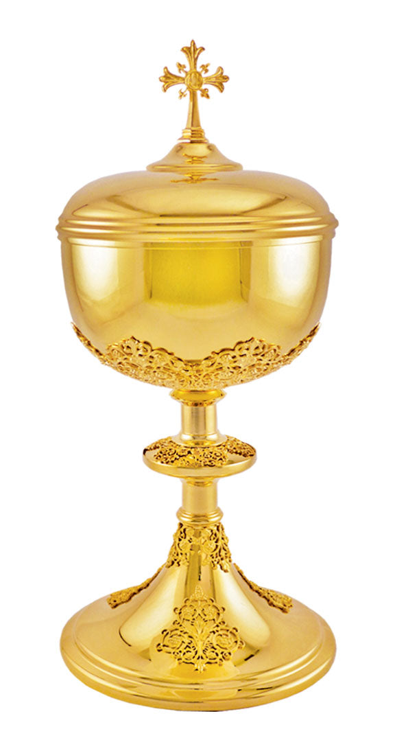 Traditional 24kt Gold Plated Ciborium 10-216