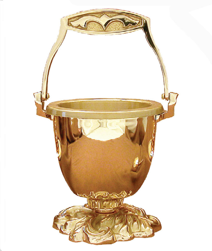 Baroque Footed Holy Water Pot Set - 61PS93