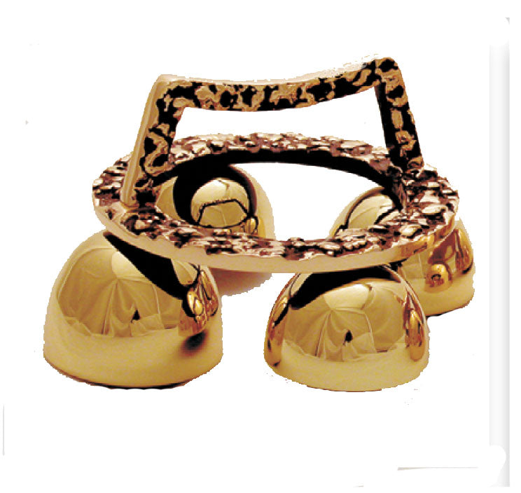 Altar Bells with Textured Top Ring & Handle - 26BL12