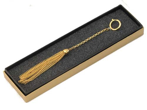 Tabernacle Key Ring with Metal Tassel no 8363G