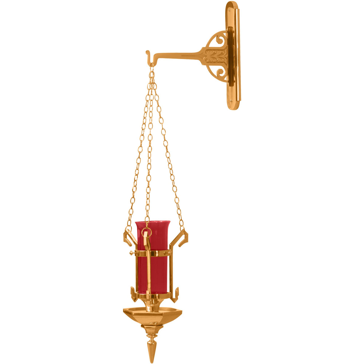 Hanging Sanctuary Lamp with Bracket - No. 245-50