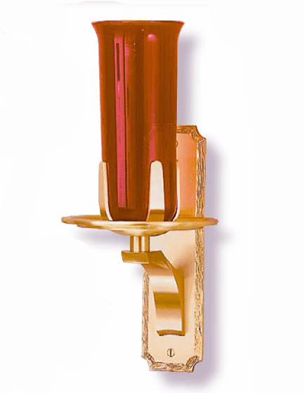 8 day Wall Mount Tabernacle Lamp 59BLS59