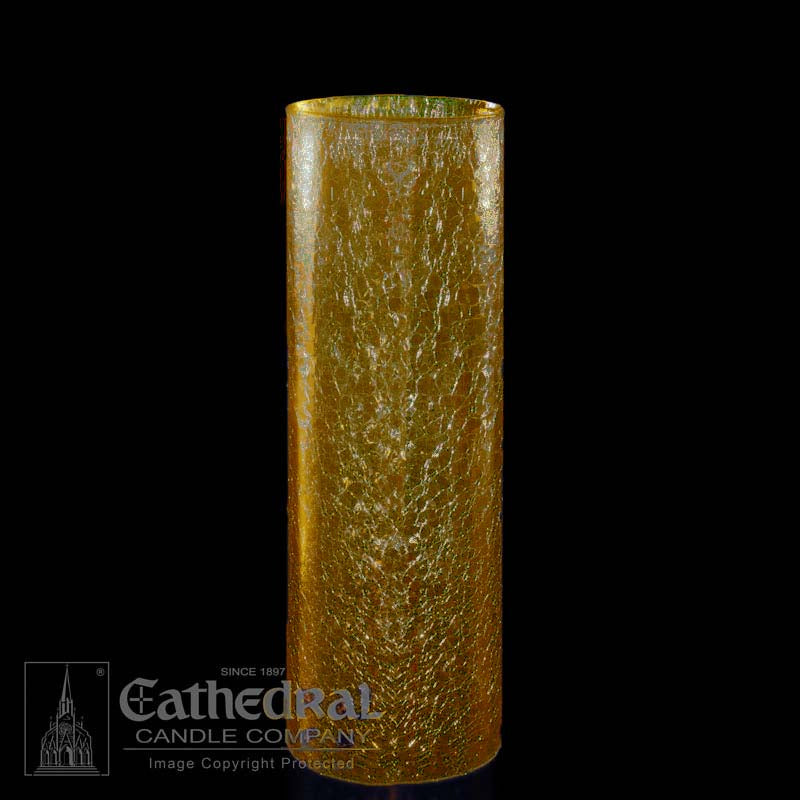 14 day Amber Glass Cylinder for Sanctuary Lamps