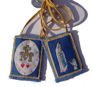 Scapular of Immaculate Conception - The Blue Scapular