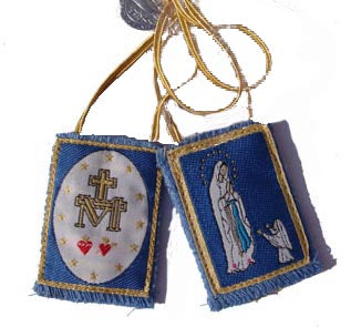 Scapular of Immaculate Conception - The Blue Scapular