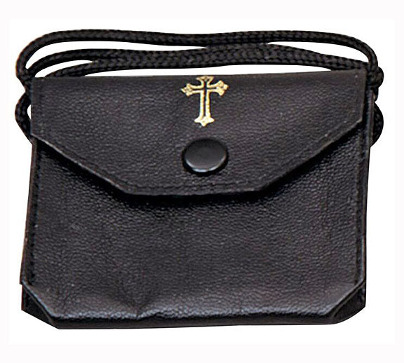 Leather Burse with Snap Closure K3215