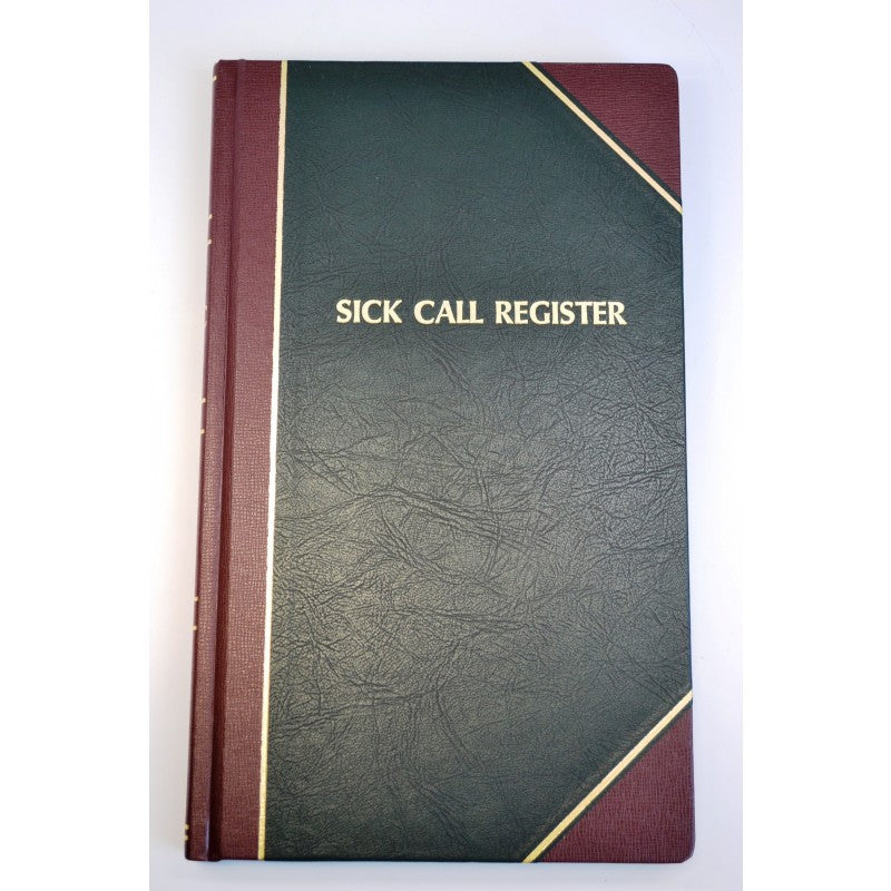 Sick Call Register - no. 188