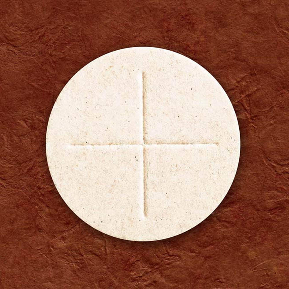 2-3/4 inch White Altar Bread - 50ct. Celebrant Hosts
