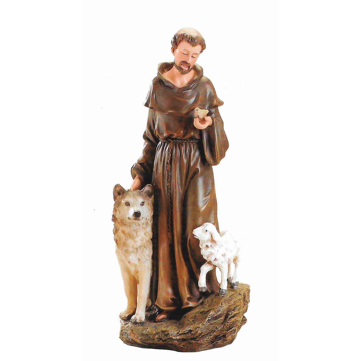 Saint Francis of Assisi Statue - 10 inches tall
