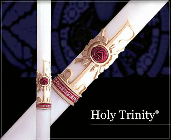Holy Trinity Paschal Candle - All Sizes