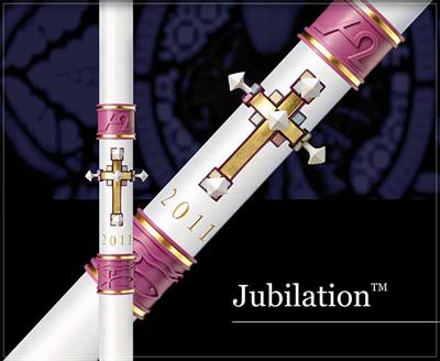 Jubilation Paschal Candles - All Sizes