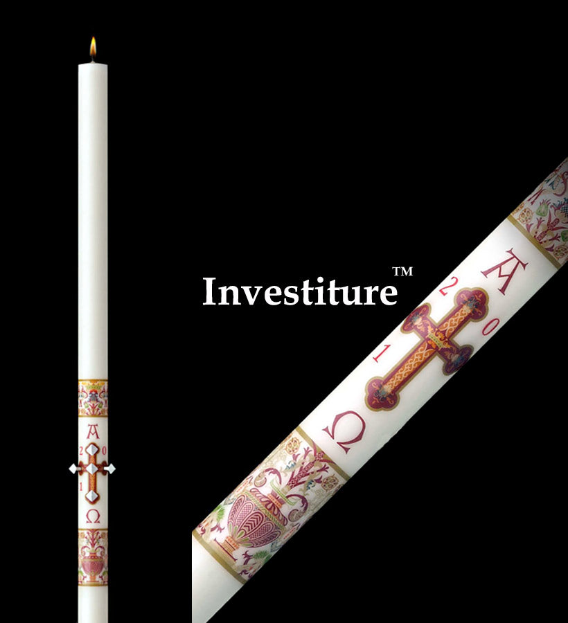 Investiture Paschal Candles - All Sizes