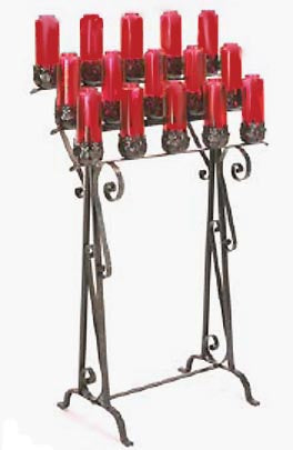 Leaf Type Votive Stand no. 19x15