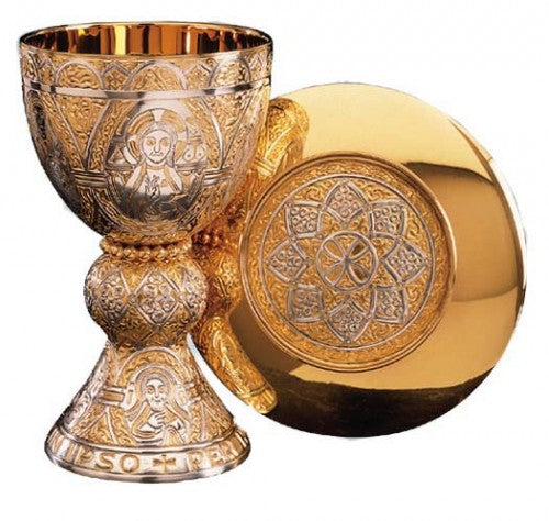 Tassilo Chalice with Sterling Cup and Matching Paten - No. 2330