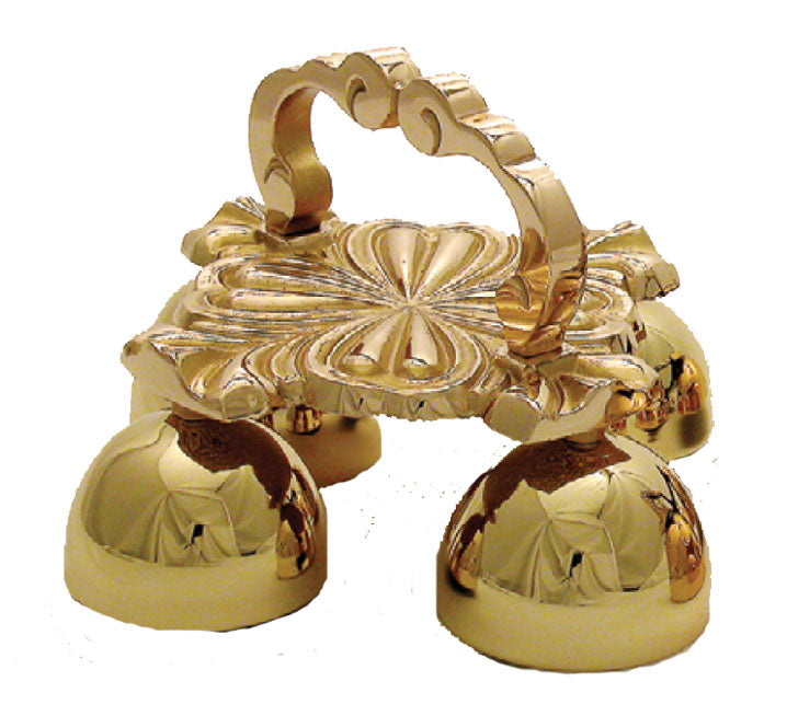 Bronze Altar Bells with Ornate Design - no. 30BL47