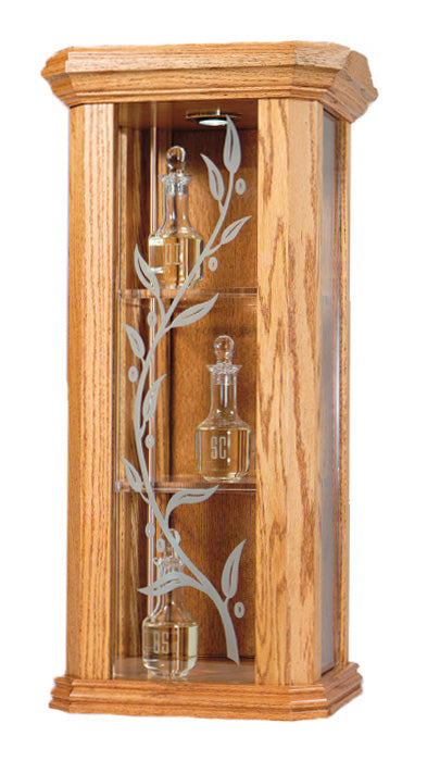 Narrow Ambry Cabinet - Free Standing or Wall 76AMB25