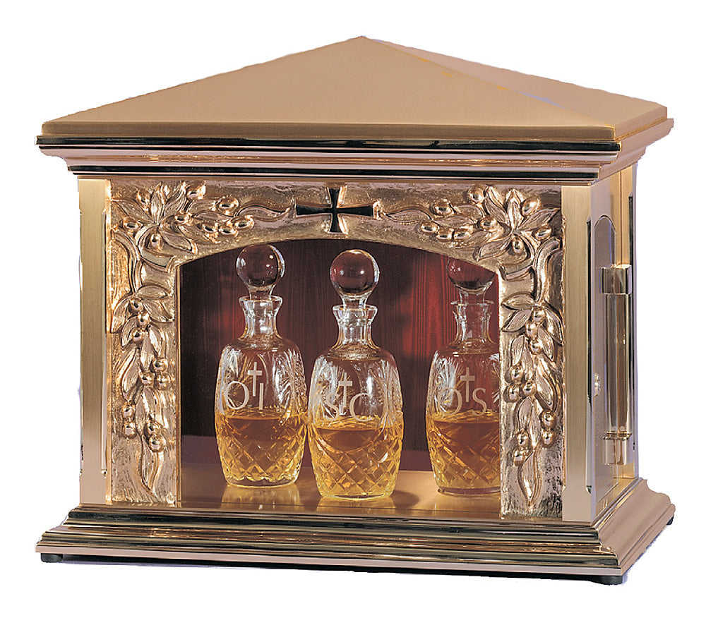 Regal Bronze Ambry with Peaked Dome no. 50AMB13