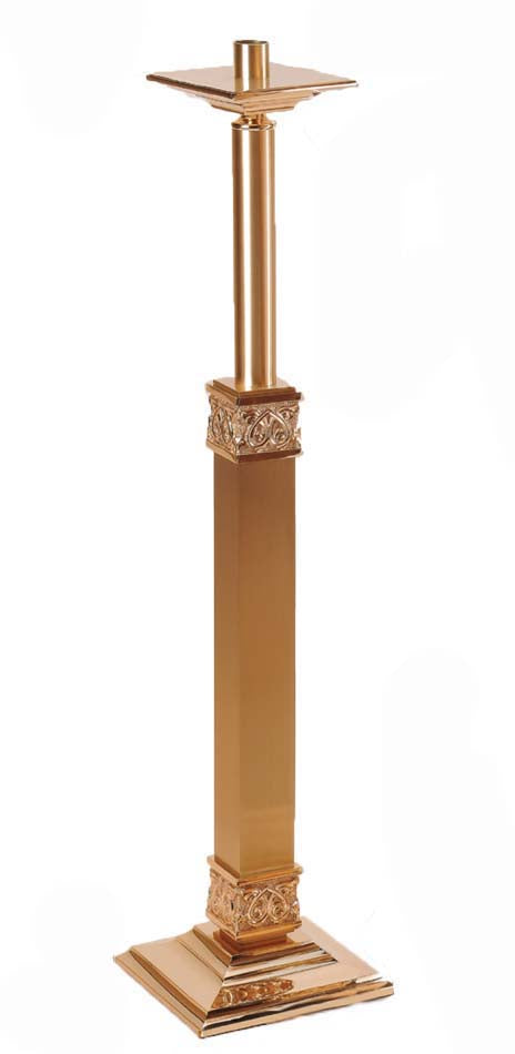 Cast High Relief Processional Candlestick 90FC35P