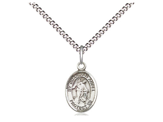 Small Guardian Angel Pendant for Child 8118SS/18S
