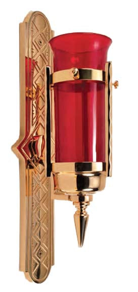 Wall Sanctuary Lamp with 21.5 inch Wall Plate- No. 99BSL40