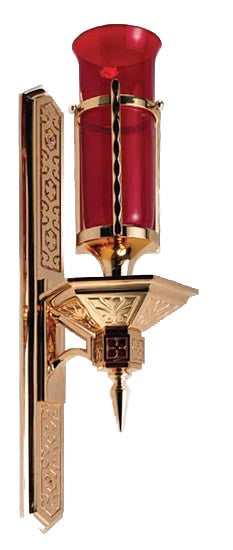 Wall Sanctuary Lamp with 49 inch Wall Plate- 99BSL42B