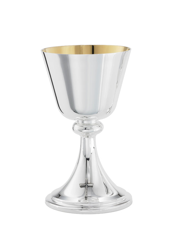 Silver Plated Chalice & Paten - no. A-105S