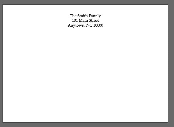 Personalized Prince of Peace Christmas Cards 50ct