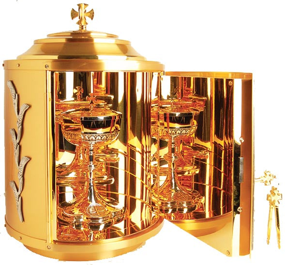K671 Gold Plated Tabernacle