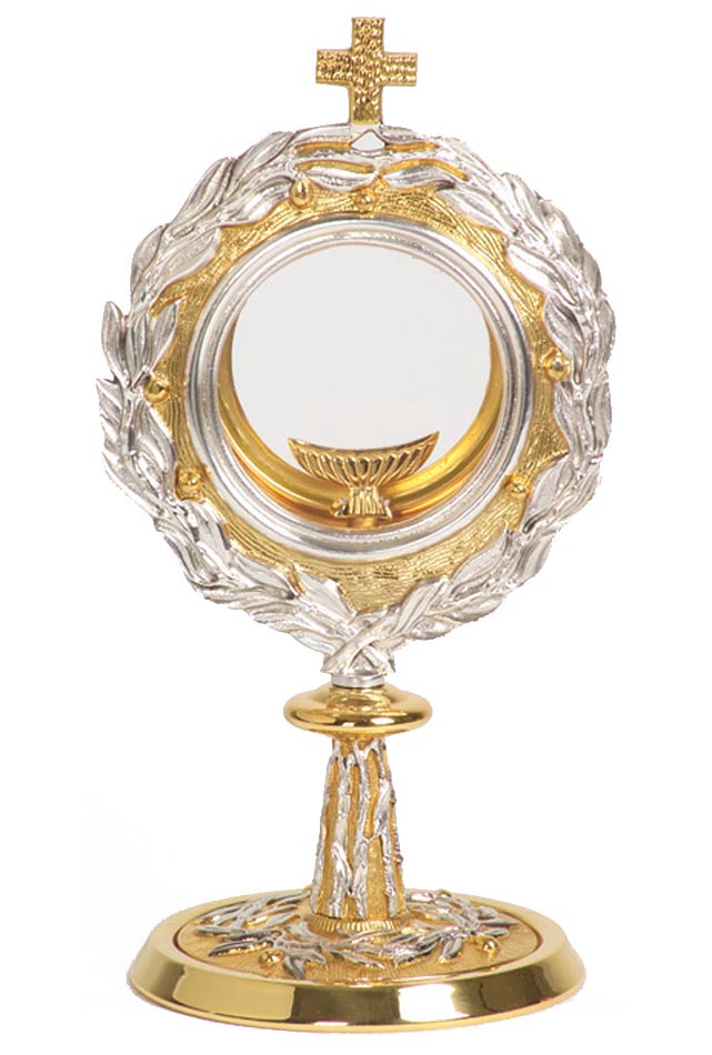 Silver Leaf Chapel Monstrance K679