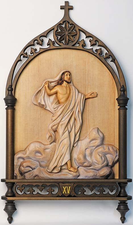 Wood Gothic Style Resurrection Station K789-15