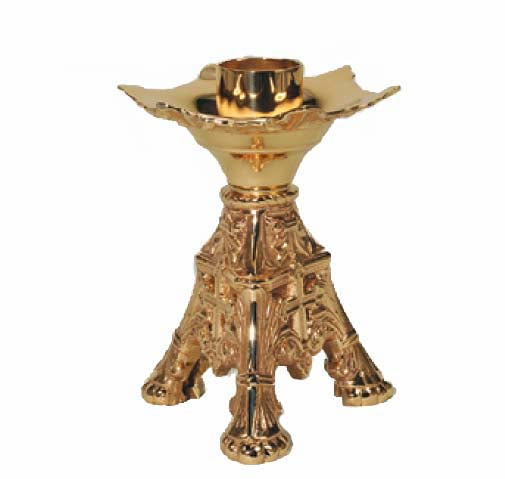 Elegant Low Altar Candlestick S81C30