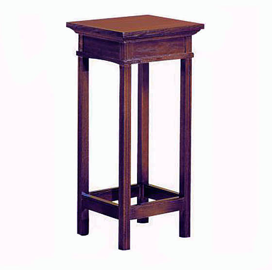 Wood Table-style Flower Stand or Pedestal no. 132
