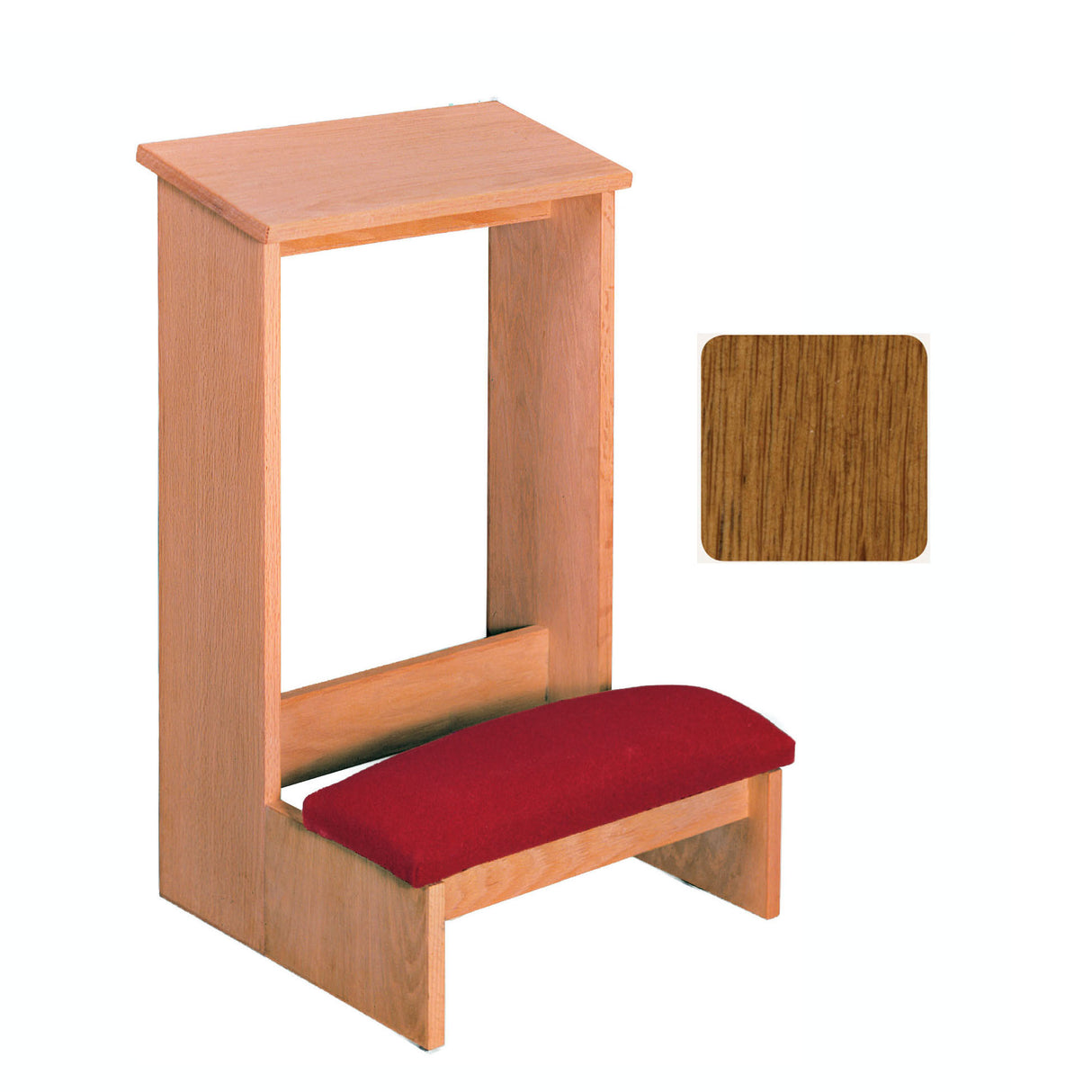 Rosewood Finish 19 inch wide Prie Dieu 2300