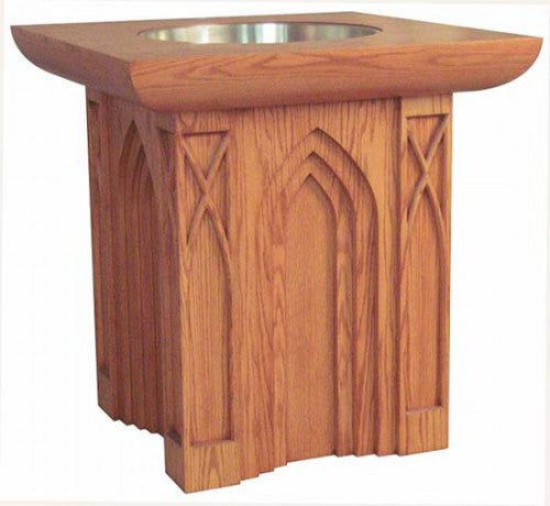 Neo-Gothic Baptismal Font - No. 639