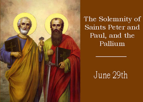 The Solemnity of Saints Peter and Paul, and the Pallium
