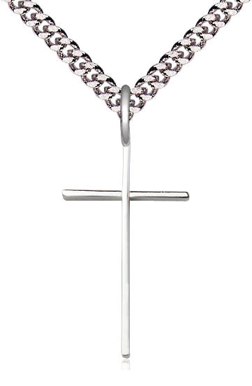 Sterling Silver Cross Pendant  0014LSS/24S