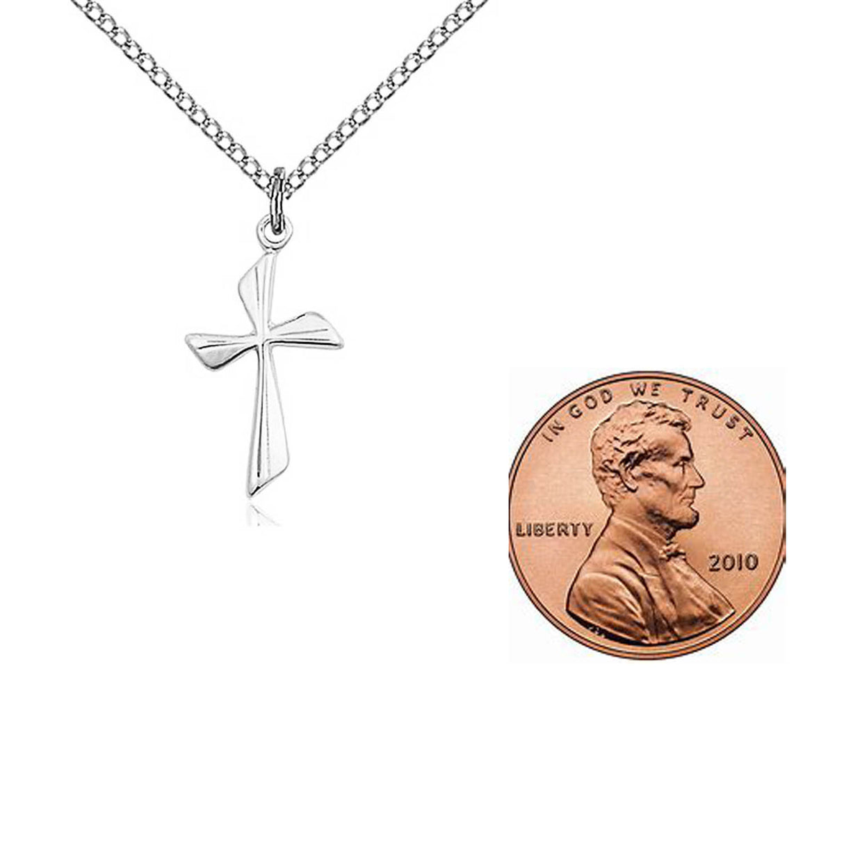 Sterling Silver Cross Pendant 0016YSS