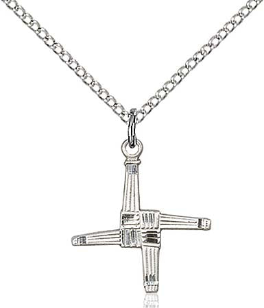 Sterling Silver St. Brigid Cross Pendant  0290SS/18SS