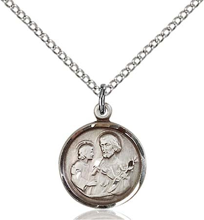 Sterling Silver St. Joseph Pendant 0601KSS/18SS