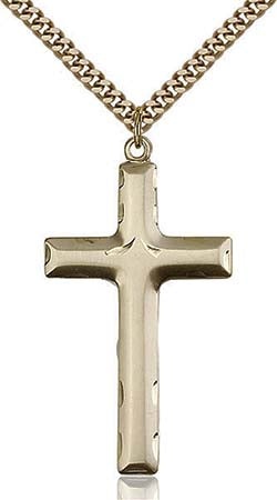 Gold Filled Cross Pendant  0644YGF/24G