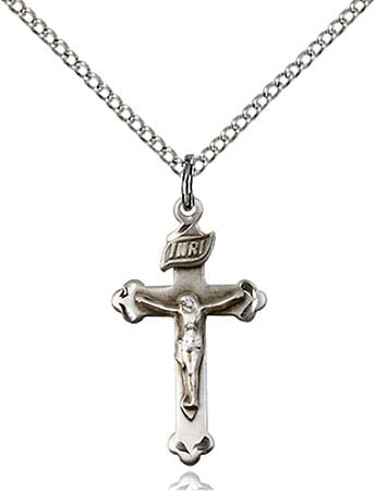 Sterling Silver Crucifix Pendant  0669SS/18SS